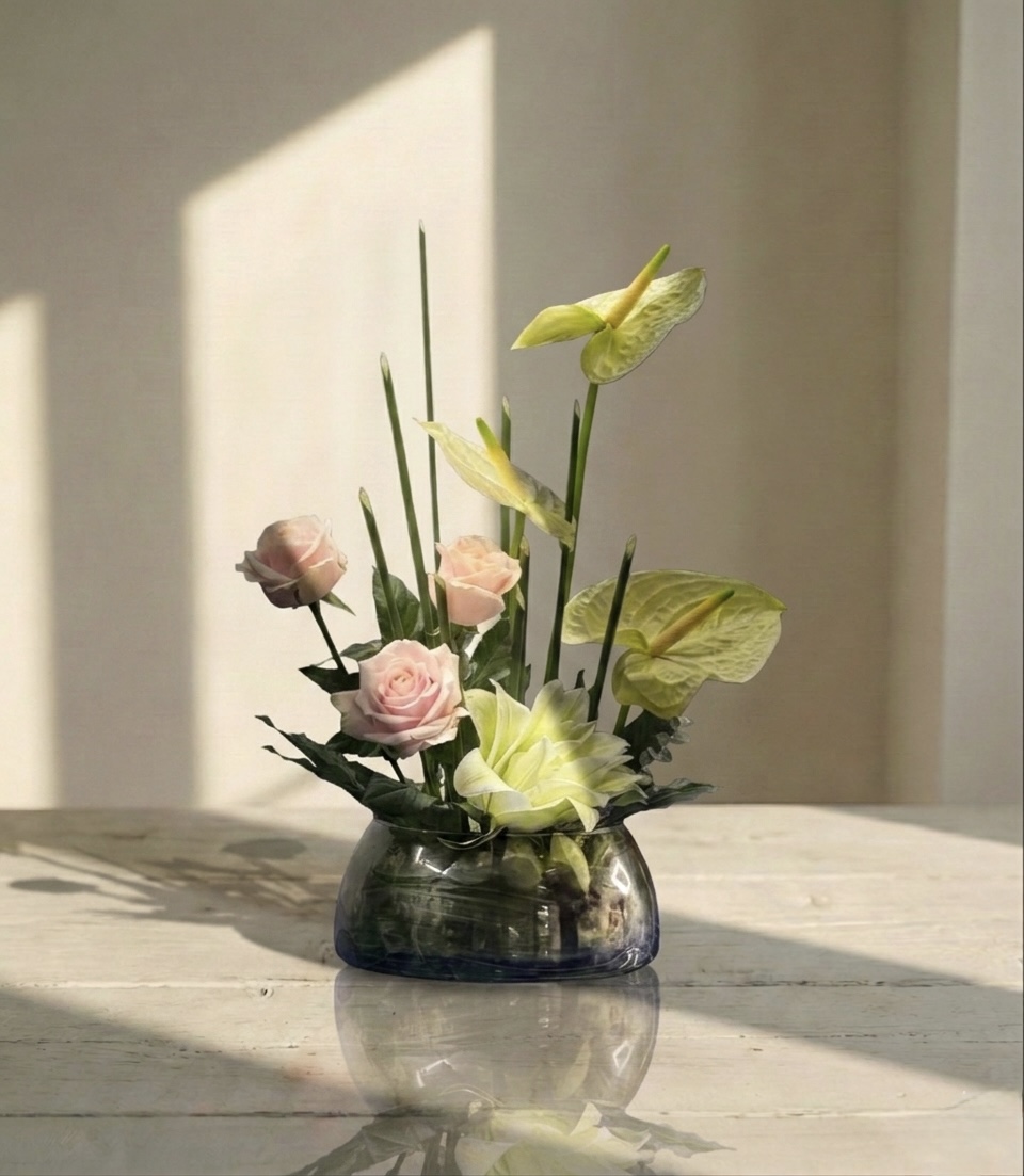 Blush & Lime Modern Serenity - Image 1