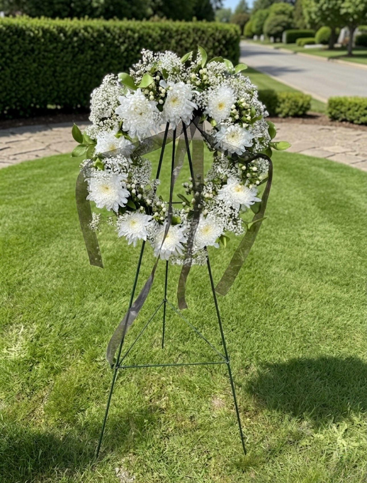 Serene Remembrance Wreath