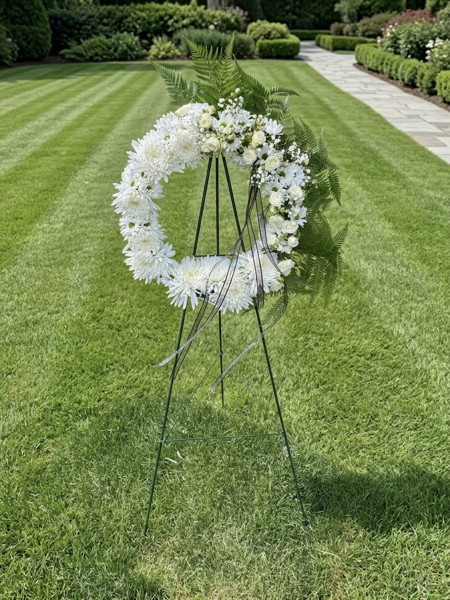Serene Remembrance Wreath