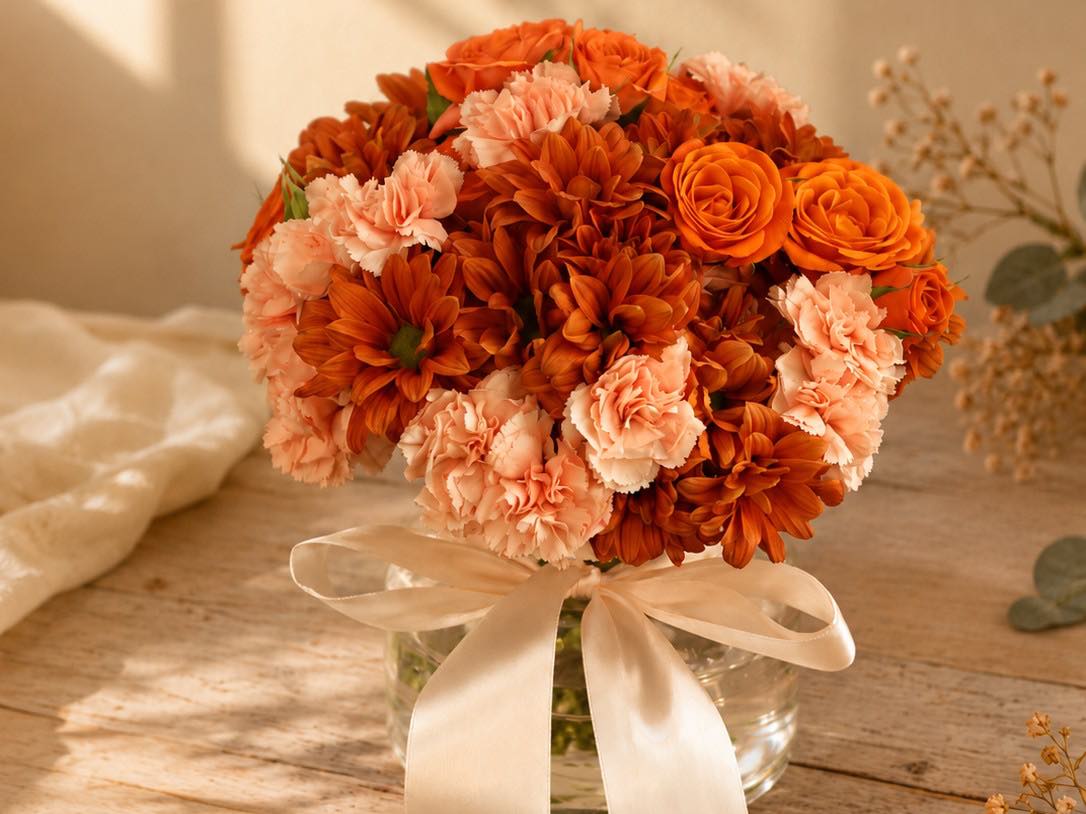 Autumn Glow Arrangement - Image 3