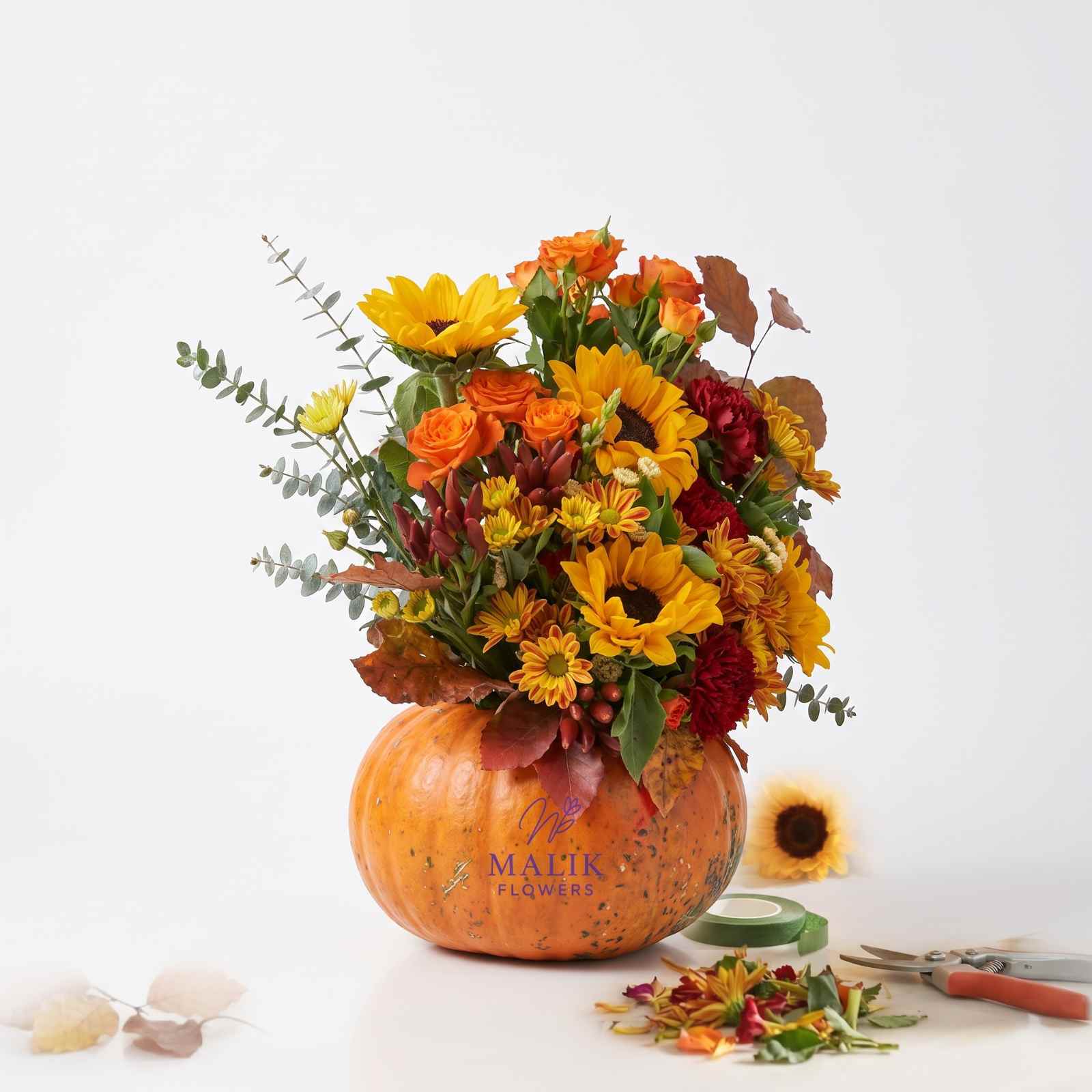 Autumn Pumpkin Bloom