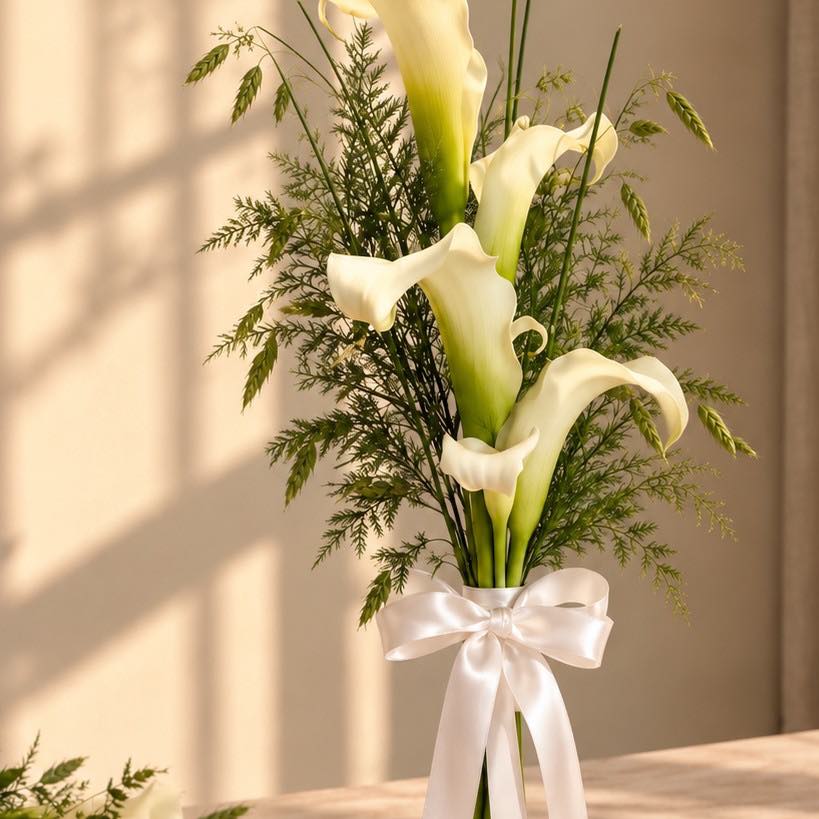 Pure Grace Calla Lily Bouquet - Image 2
