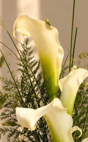 Pure Grace Calla Lily Bouquet - Image 3