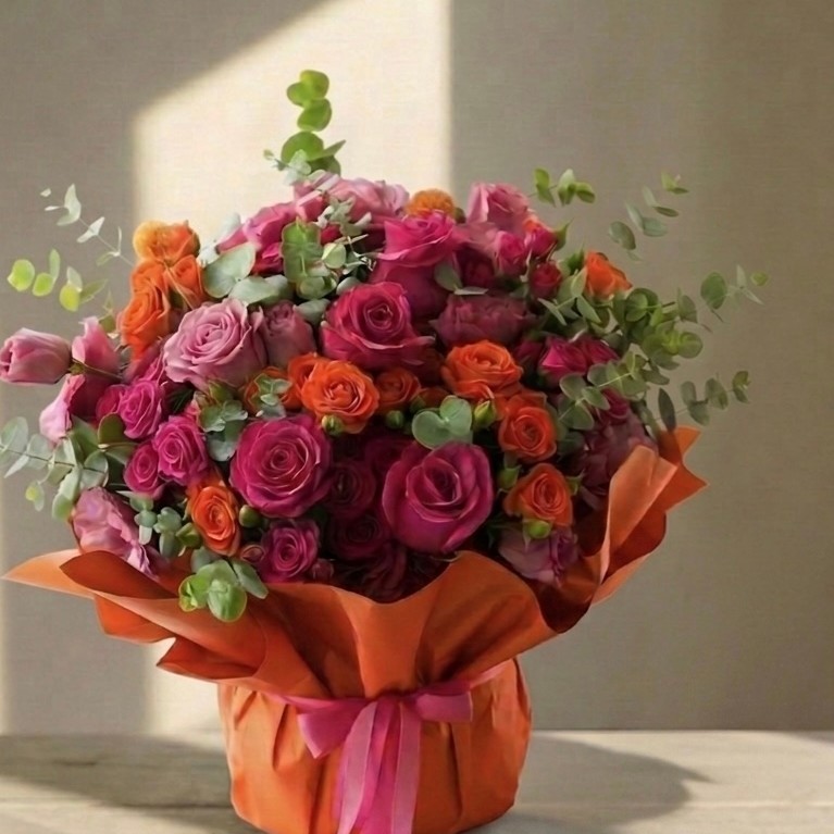 Vibrant Rose Delight - Image 2