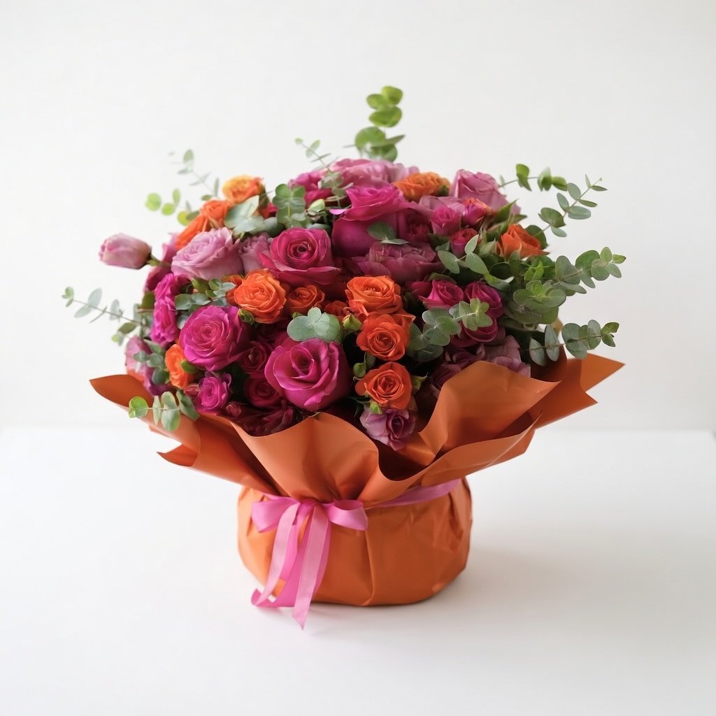 Vibrant Rose Delight - Image 7